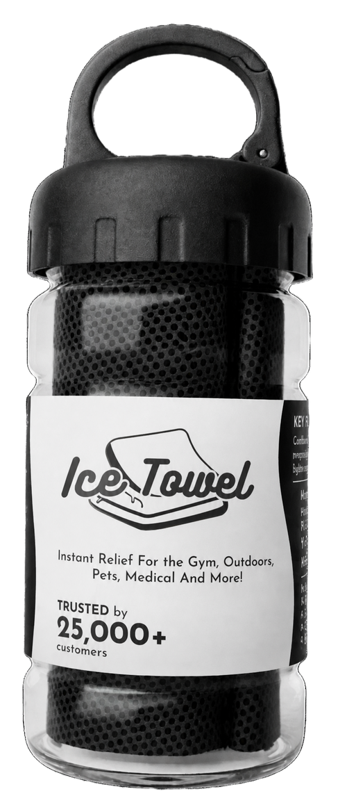 Ice Towel Black